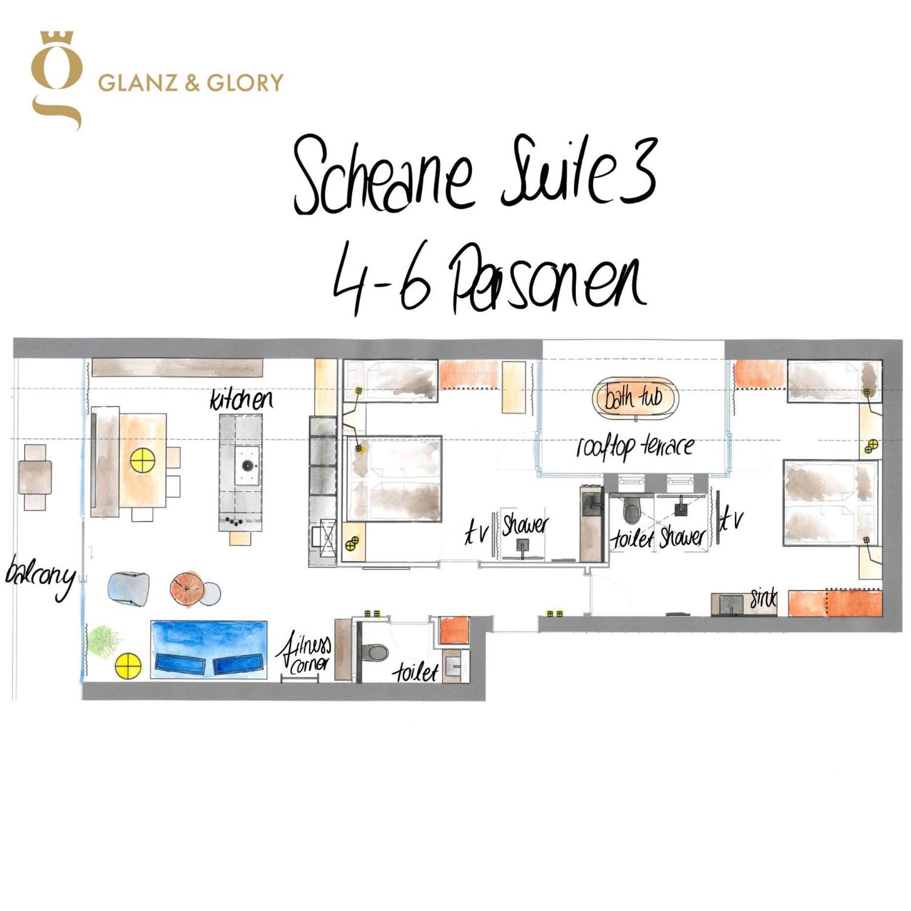 Glanz & Glory Appartements Laengenfeld Esterno foto